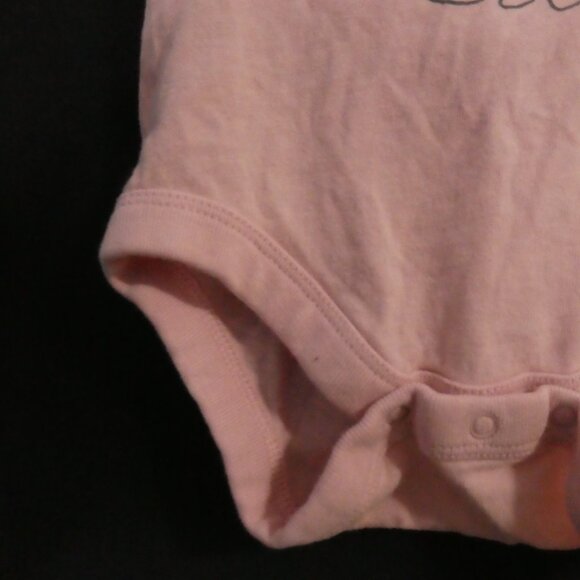 BABY GAP | 0-3 months | My Auntie Is The Best Pink Long Sleeve Bodysuit - Picture 7 of 16